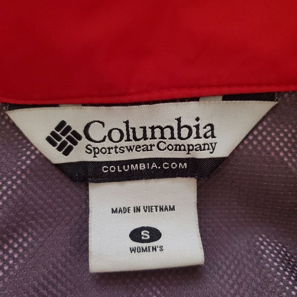 Columbia Packable Windbreaker Jacket Sz Sm - Picture 10 of 12
